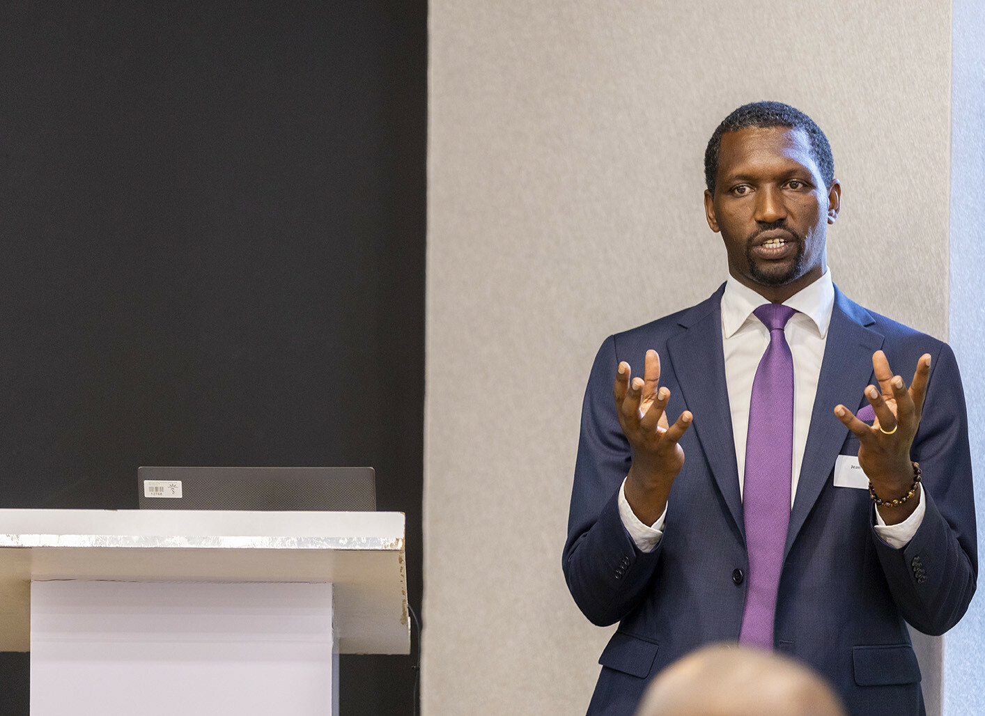 Claude in January 2023 at an ITM Rwanda partner meeting_s