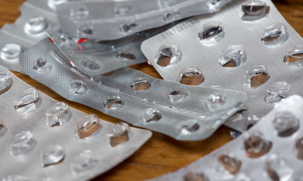 Empty pill blisters_website